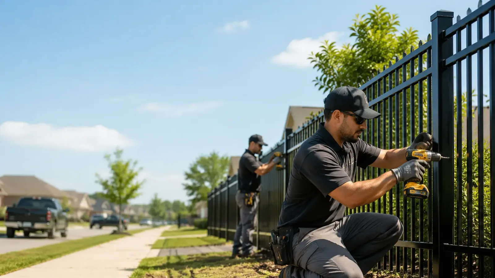 Metal Fence Installation in Homewood, IL